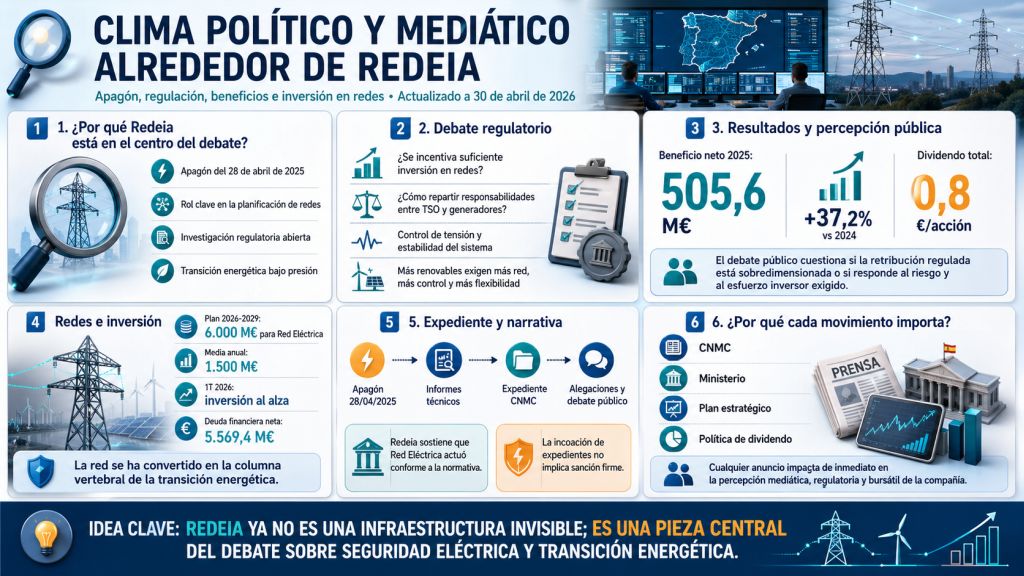 Redeia bajo presión